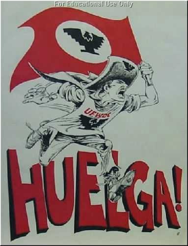 UFW Huelga Poster