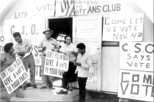 CSO Get Out the Vote Drive